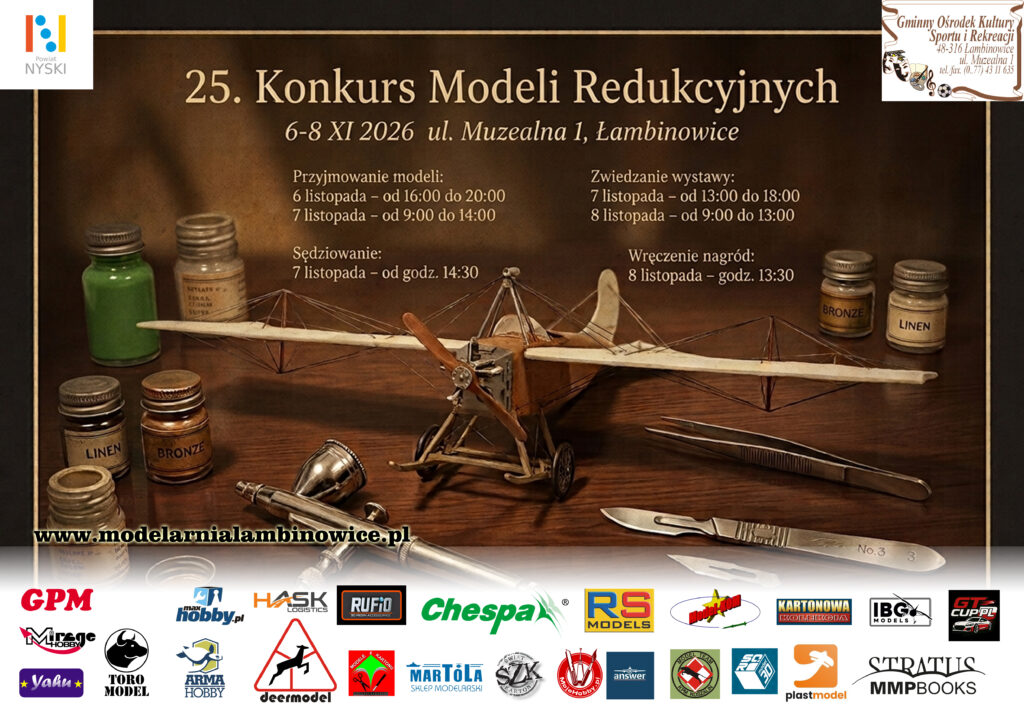 25 Konkurs Modeli Redukcyjnych Łambinowice 2026